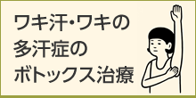 ワキ汗・ワキの多汗症のボトックス治療はこちら